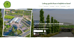 Desktop Screenshot of limburgplant.nl